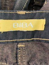 Biba Denim Blazer & Cropped Denim Jeans Set - AU14/16