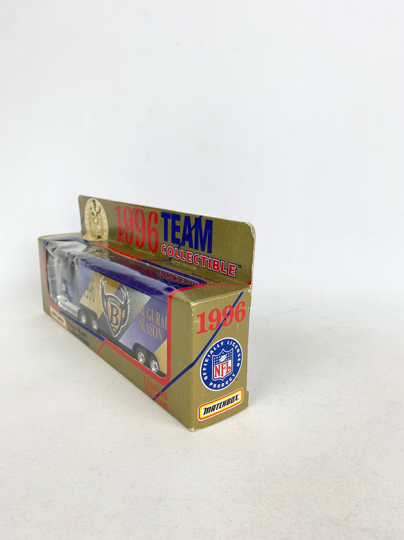 Matchbox 1996 NFL Raven's Collectable Truck - NWTS