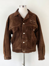 Vintage 90s Joe Cocker 25th Anniversary Tour Leather Jacket - L