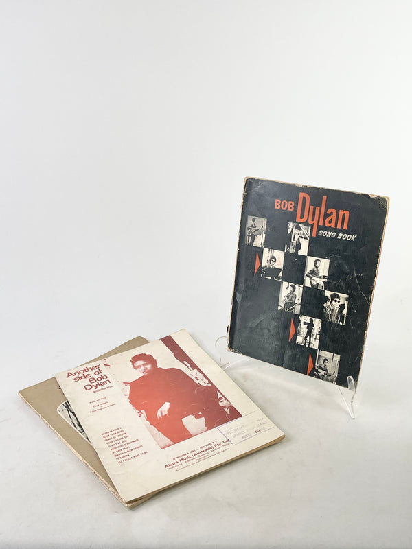 Trio of Vintage Bob Dylan Song Books