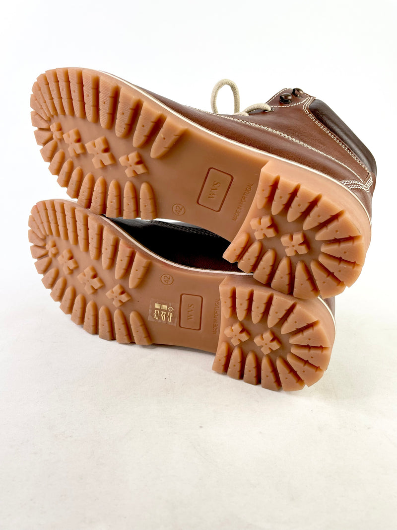 Will's Vegan Shoes Chestnut Dock Boots - EU42