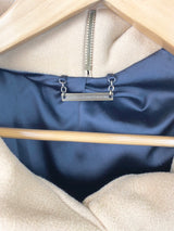 Diane von Furstenberg Wool Cashmere Caramel Coat - AU 10