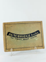 Vintage 1938 Autobridge Junior Bridge Teaching Game