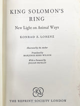 King Solomon's Ring 1953 Edition - Konrad D. Lorenz