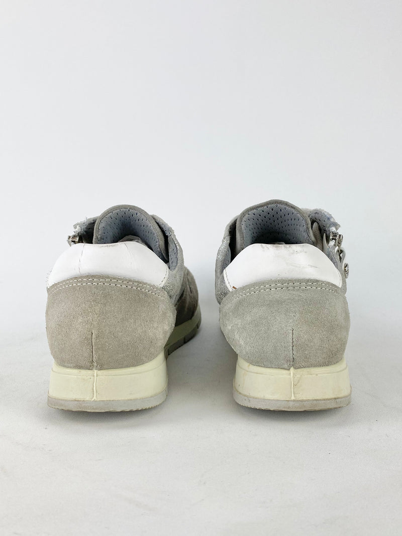 Mac Silvers Metallic Floral Sneakers - EU37