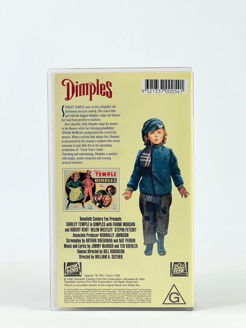 1994 Dimples VHS