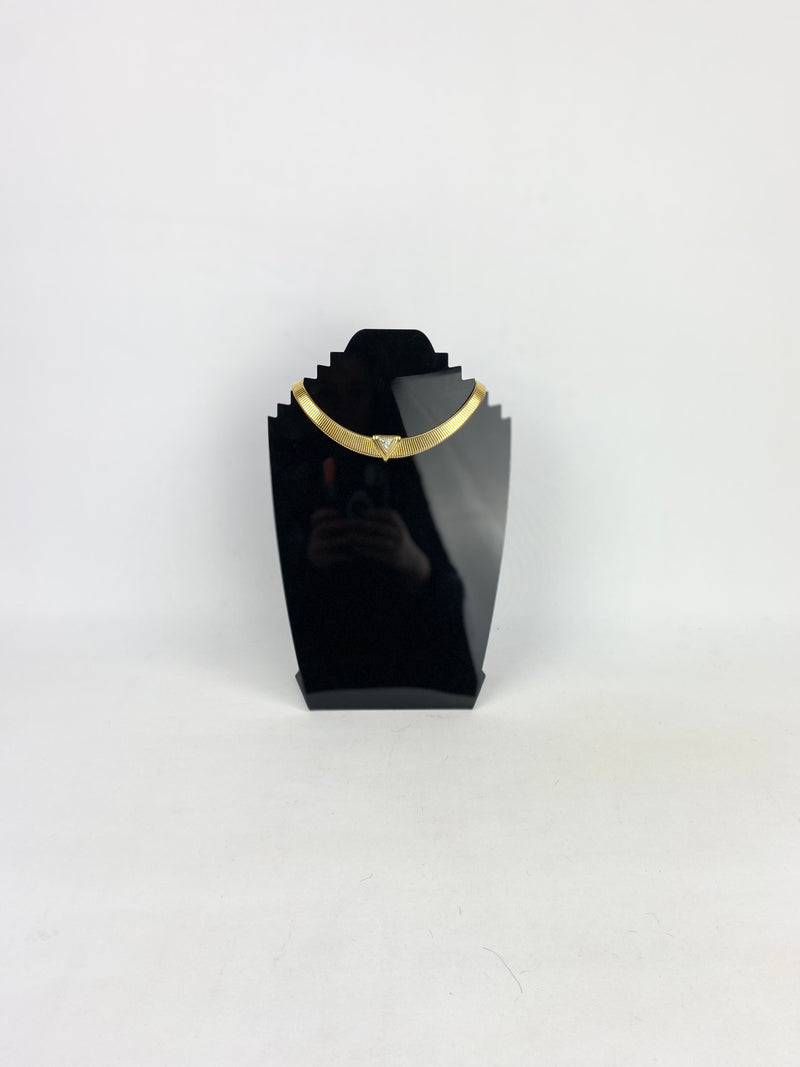 Gold Art Deco Style Necklace