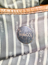 Mimco Cinnamon Leather Shoulder Bag