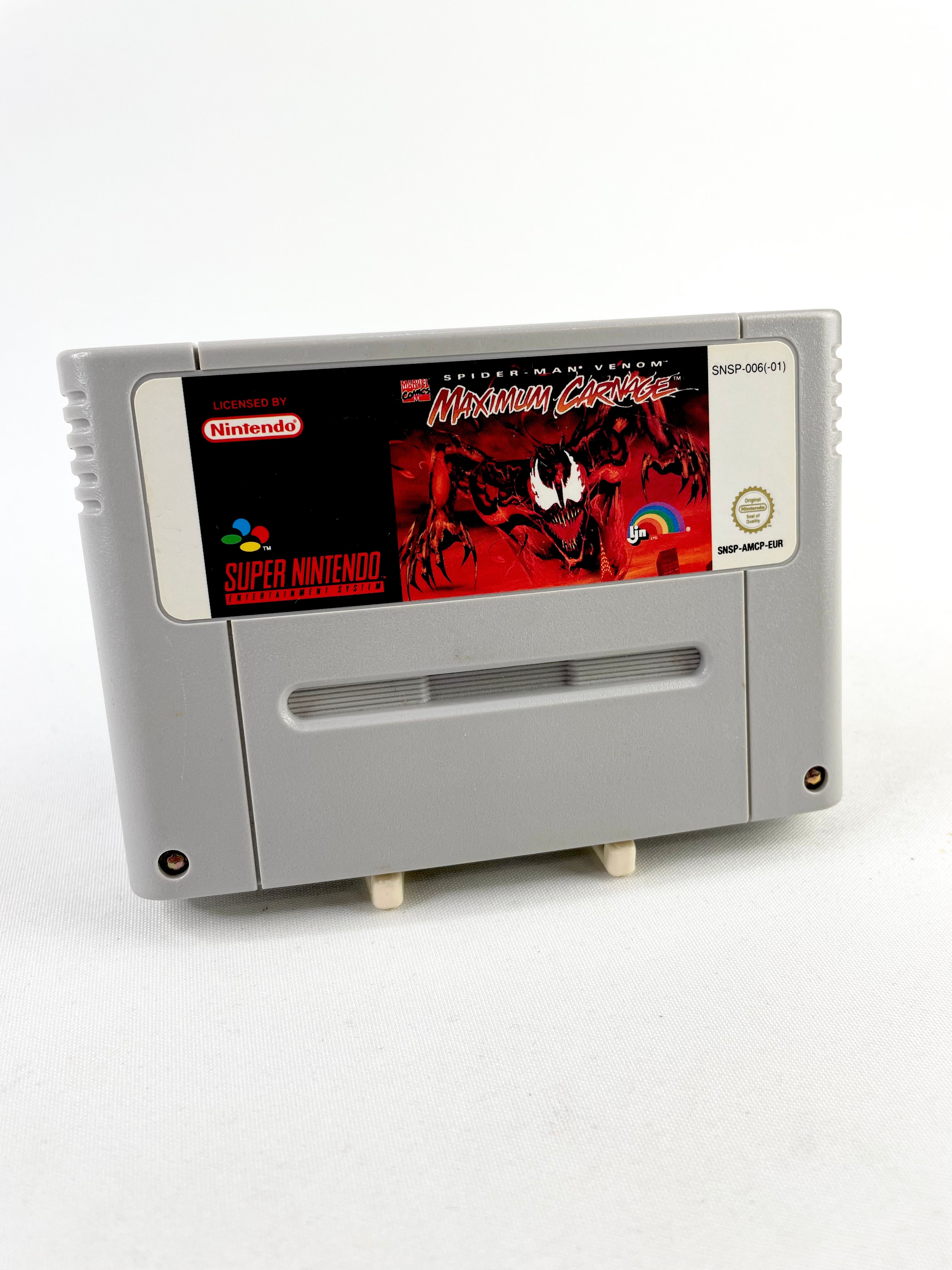 Spider-Man Venom: Maximum Carnage - Super Nintendo (SNES)