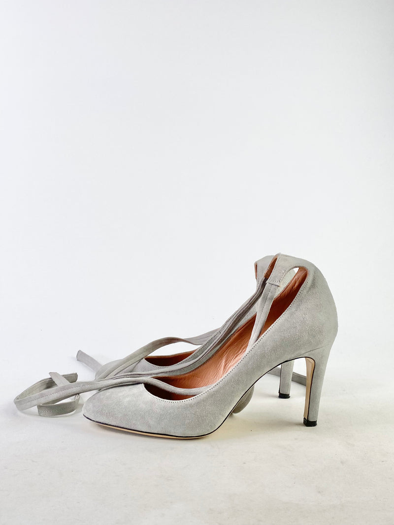 Lucchersi Misty Grey Heels - EU38.5