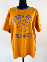 Vintage 90s Beastie Boys Reversible Barber Shop Varsity T Shirt - Large