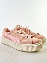 Puma Flamingo Pink Suede Classic Sneakers - EU36