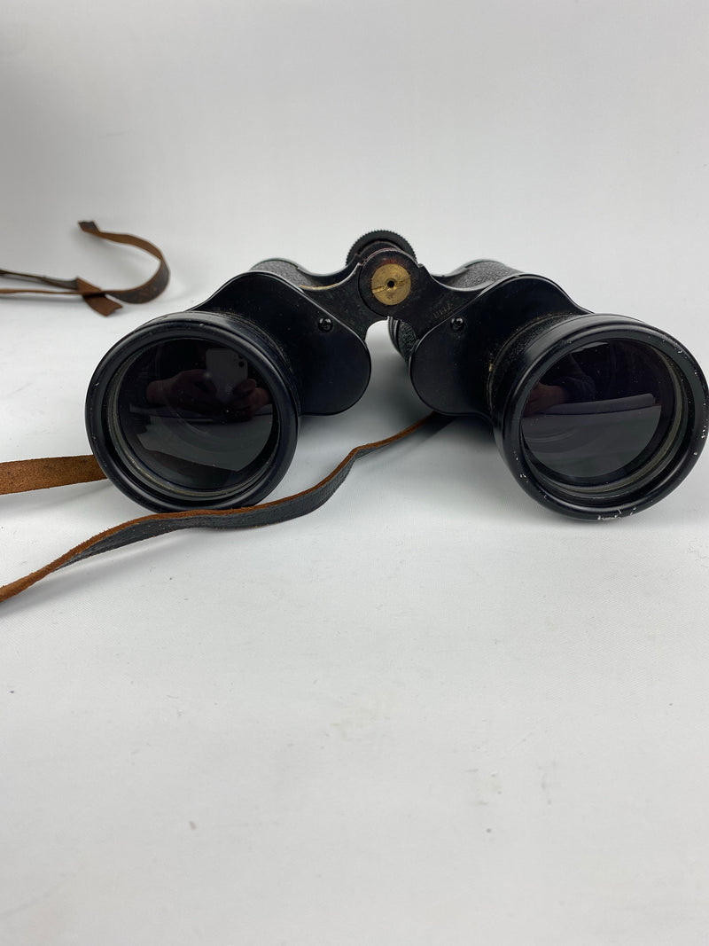 Vintage Lucky Coated Optics 7 x 50 binoculars with Leather Case