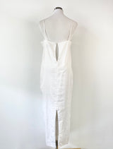 Livia Arena White Cotton Dress - AU10