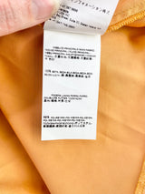Fornarina Tangerine Silk Frill Midi Dress - AU10