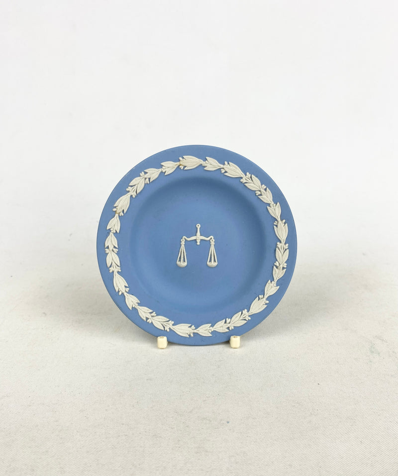 Wedgwood Blue Jasperware Plates  x 2