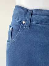 Versace Jeans Couture Blue Wide Leg Jeans - 34