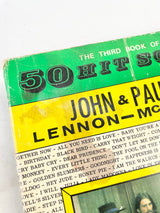 The Third Book Of 50 Hit Songs by John Lennon & Paul McCartney