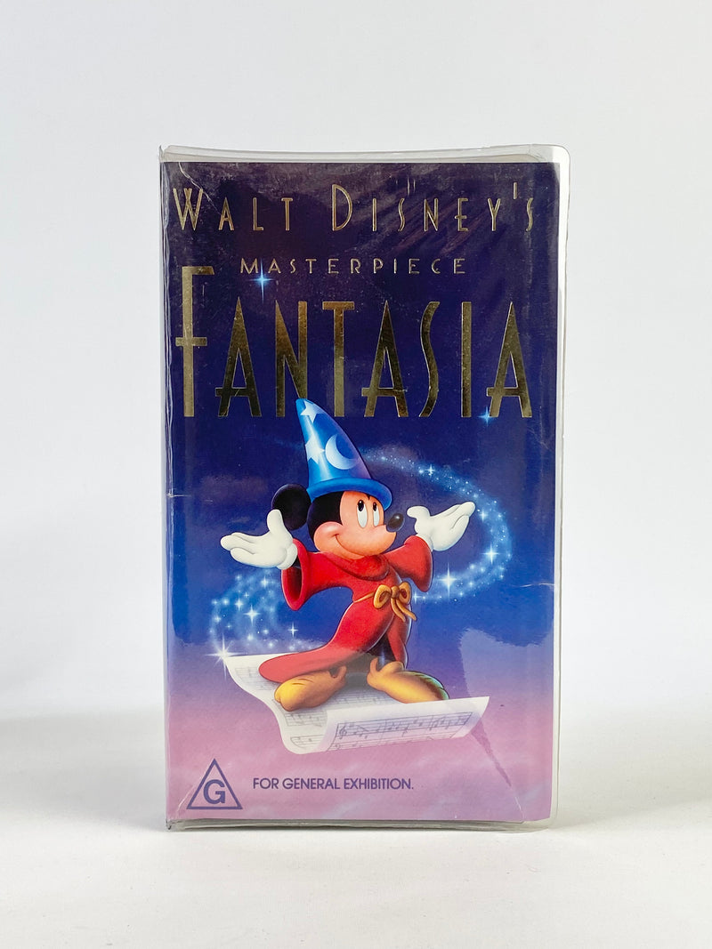 Disney VHS Bundle - Snow White, Cinderella & Fantasia