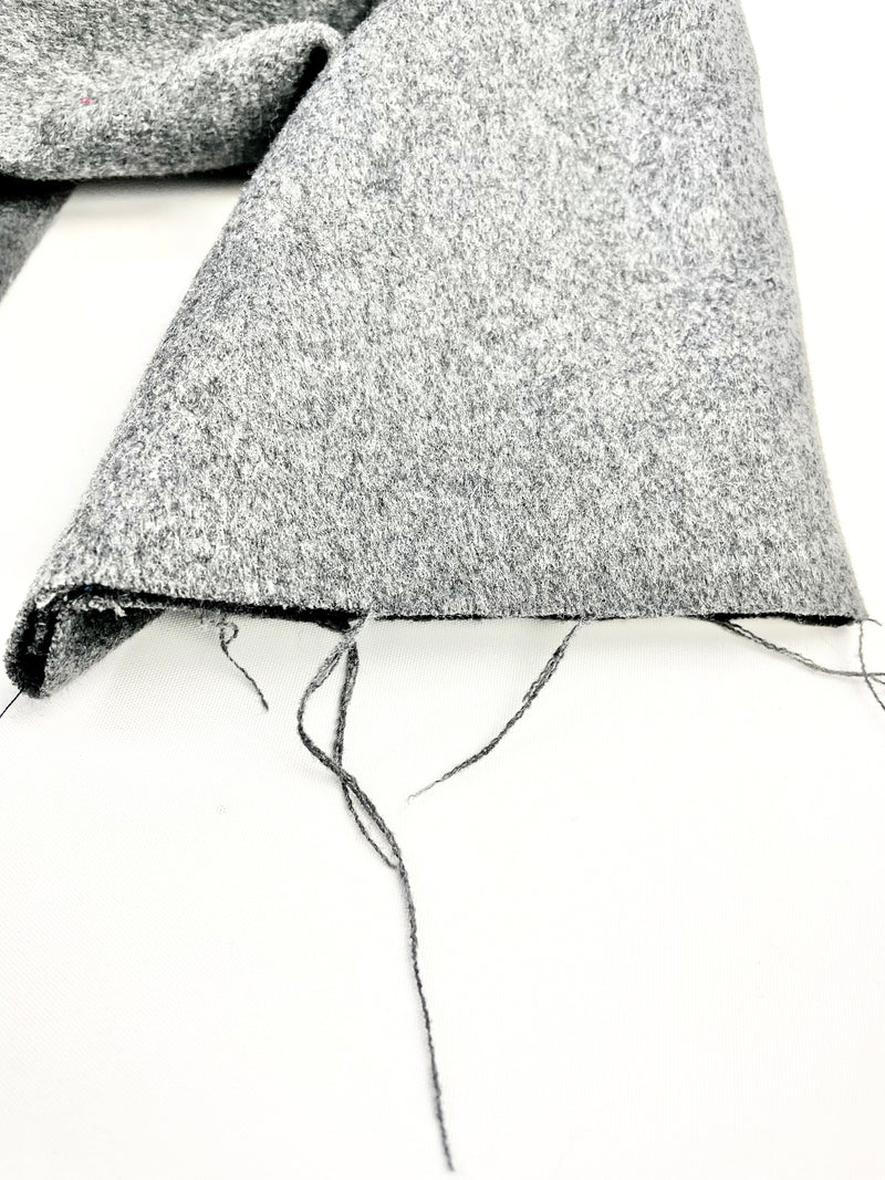 Kaliver Charcoal Cashmere Long Sleeve Dress - AU12