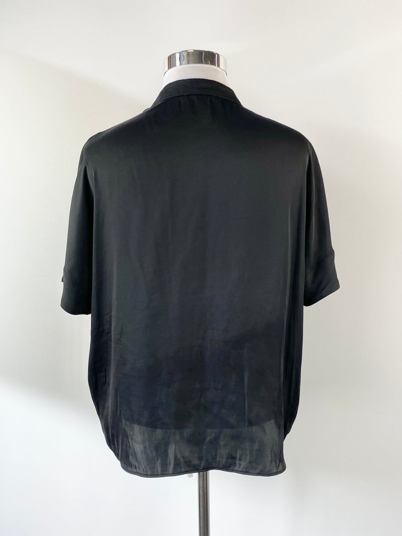 Morrison Silky Black Shirt - AU12