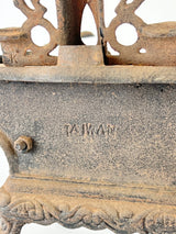 Vintage Crescent Miniature Cast Iron Stove