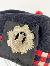Vintage WW2 The Royal Scots Original Glengarry Side Cap