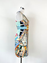 Clover Canyon Graphic Print Bodycon Dress - AU10