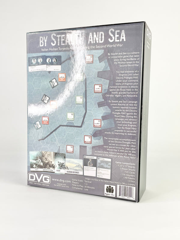 By Stealth And Sea Strategy Board Game