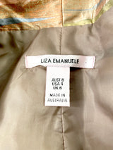 Liza Emanuele Multicolour Wrap Blazer - AU8
