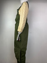 Mont NWTS Padded Khaki Green Overalls - Size Large