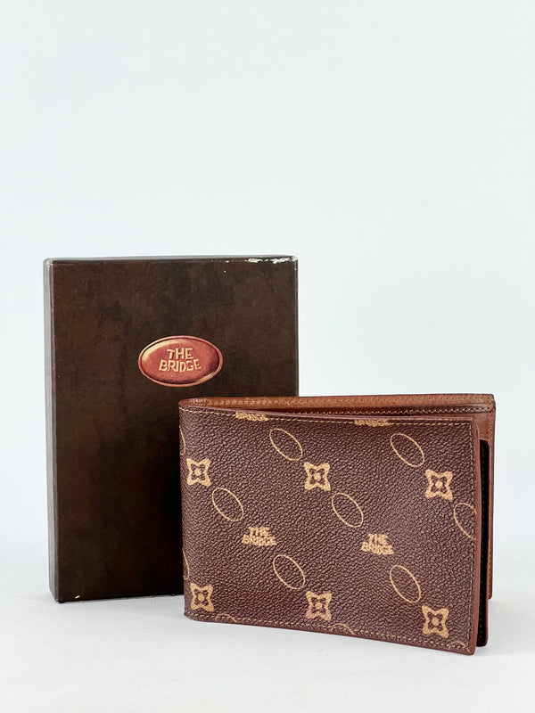 Vintage The Bridge Monogram Leather Wallet