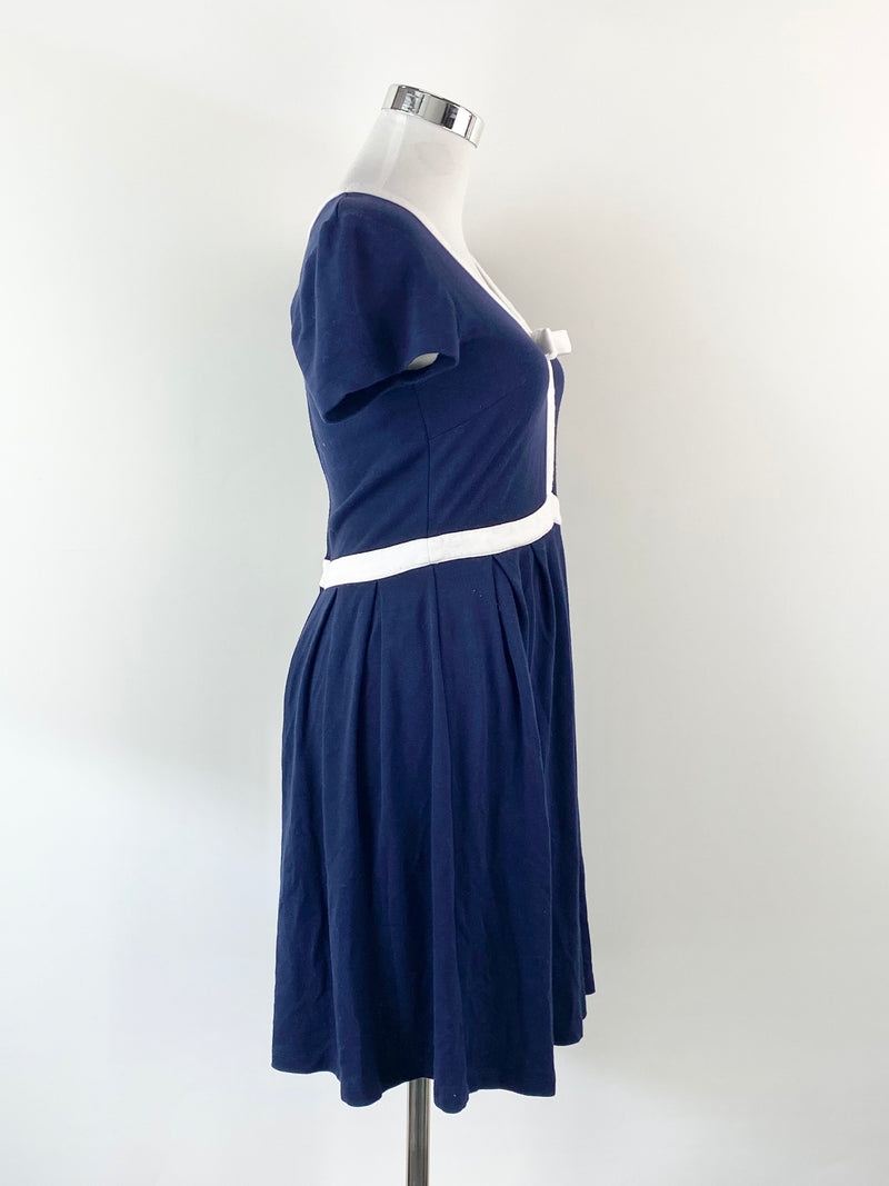 Revival Blue & White Sailor Dress - AU10