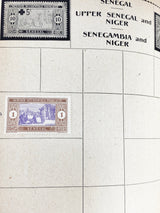 Vintage 1920s Stamp Book