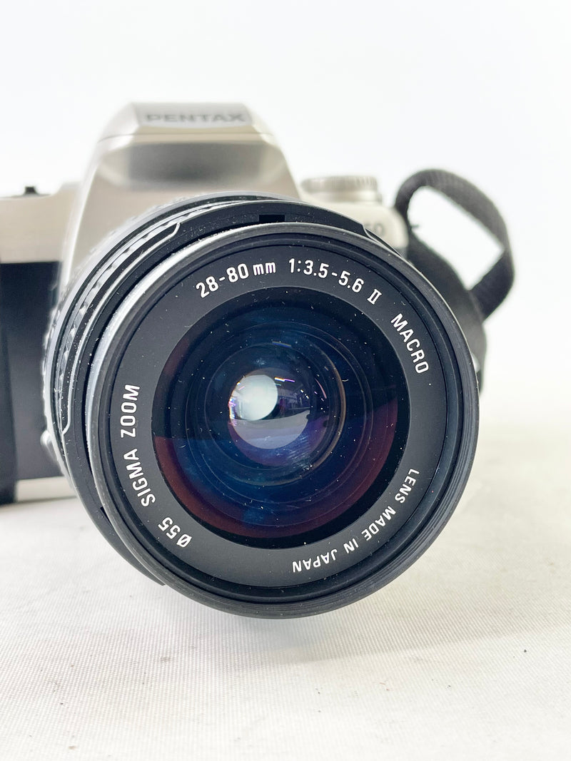 Pentax MZ 50 SLR Camera w/ Sigma 28-55mm f/3.5-5.6 Zoom Lens