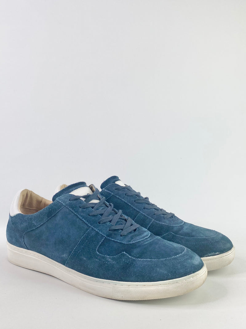 Bared Blue Suede Sneakers - EU46