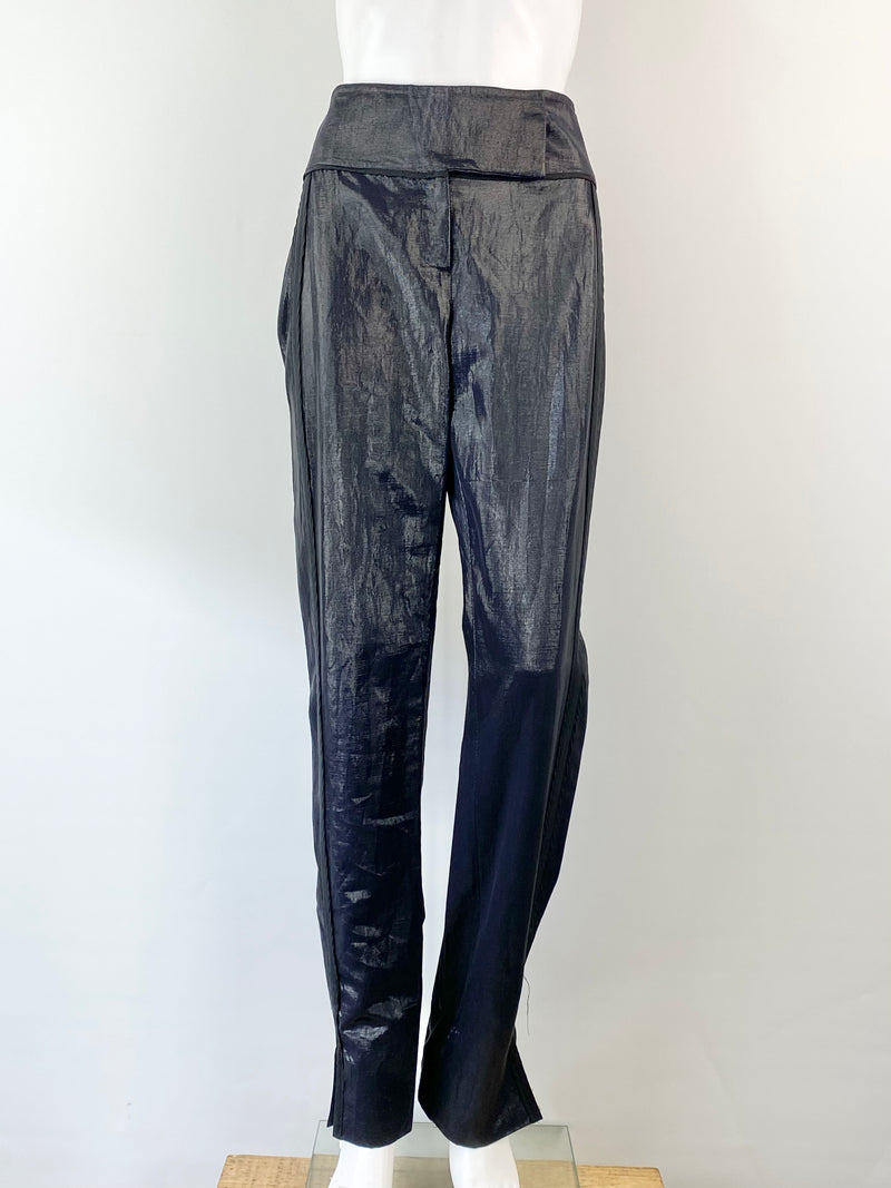 Aurelio Costarella High Shine Slacks - AU10