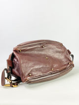 Chloe Chocolate Paddington Brown Leather Shoulder Bag