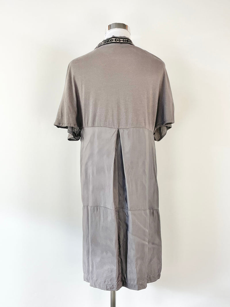 Anna Hoffmann Charcoal Short Sleeve Dress - AU12