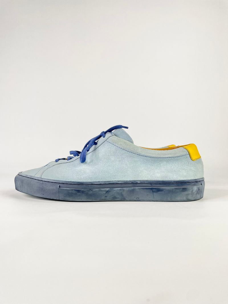 Undandy Sky Blue Suede Sneakers - EU46