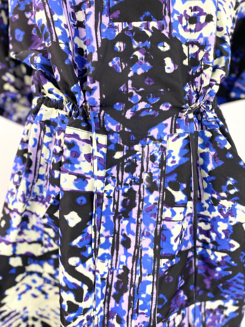 Lisa Ho Purple Silk Dress - AU 14