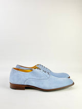 Undandy Blue Suede Derby Shoes - EU47