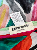 Kindah Khalidy x Gorman 'Museum Date' Cotton Sarong