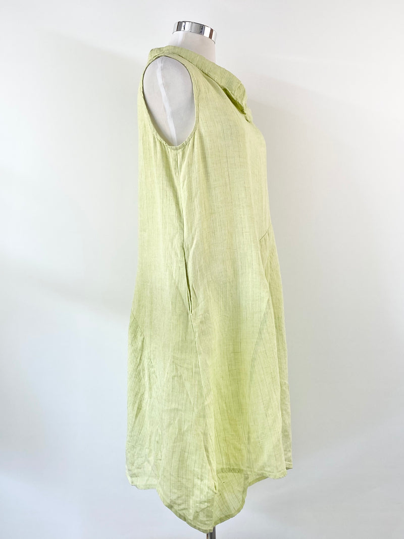 Digsbys Pastel Green Draped Dress - AU16