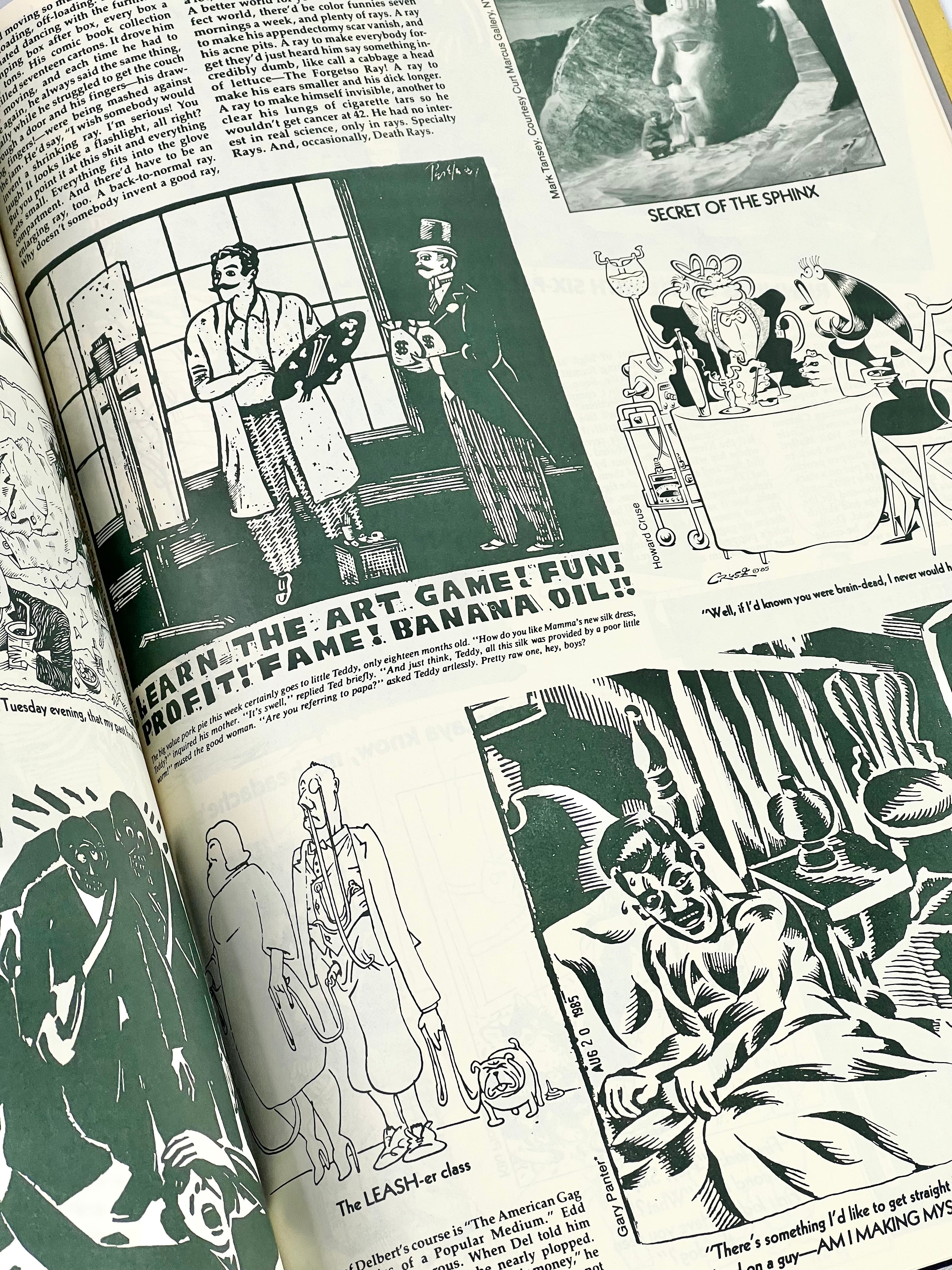 1986 RAW Number 8 Comic Collection Magazine