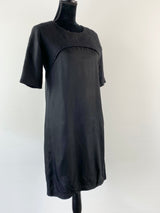 Alpha60 Black Contrast Dress - AU8