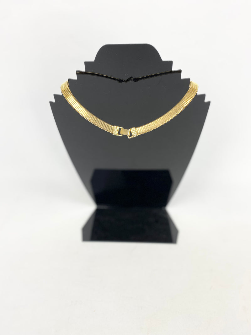 Gold Art Deco Style Necklace