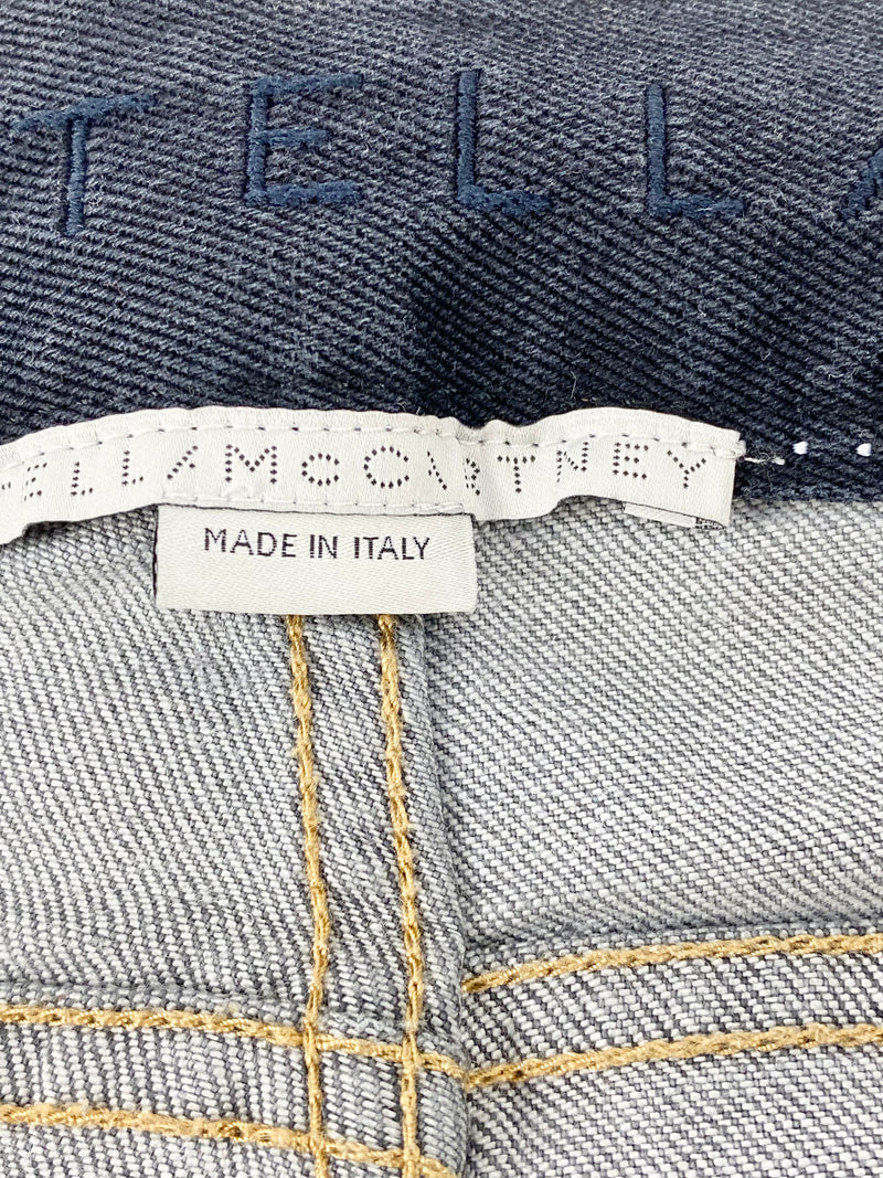Stella McCartney Stone Washed Straight Fit Jeans - AU10/12