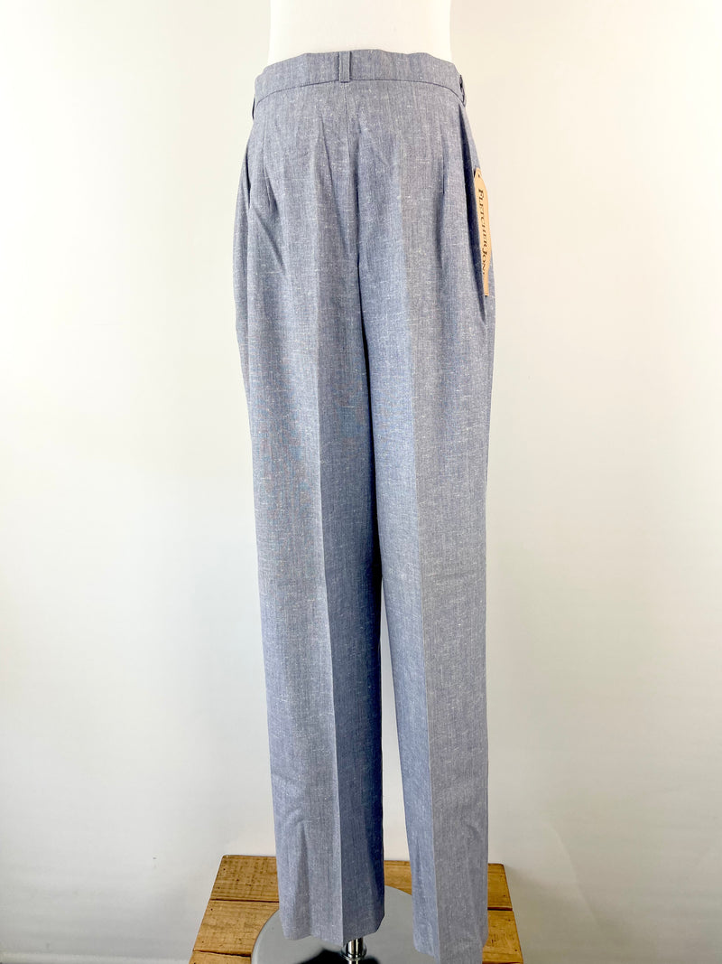 Fletcher Jones Vintage Blue Trouser - AU8/10