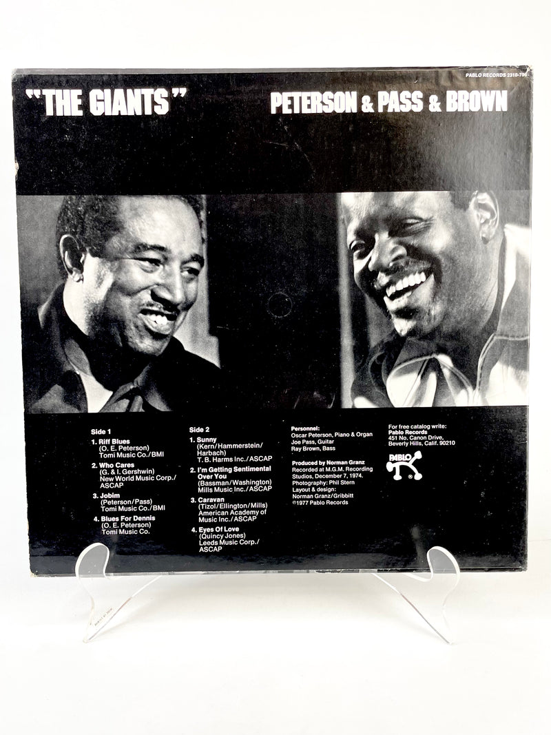 "The Giants" LP - Peterson & Pass & Brown